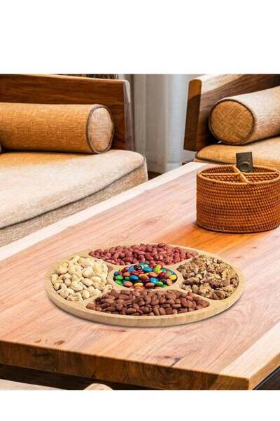 co arma Round wooden tofu with a diameter of 29 cm