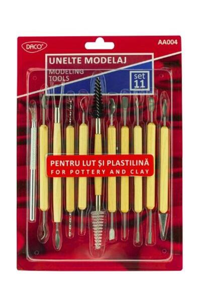 Daco Accesorii modelaj-cutite pentru lut si plastilina