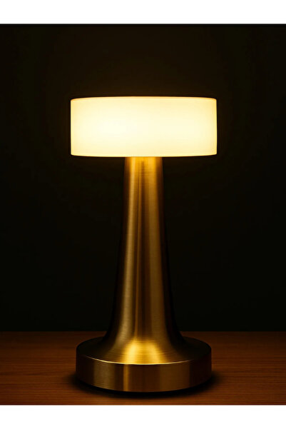 Zeta Group Şarjlı Masa Lambası Gold Kasa 3 Işık Renkli Metal Gövde - Gold - ILC2.MAGSAILAKM-DAMBIL