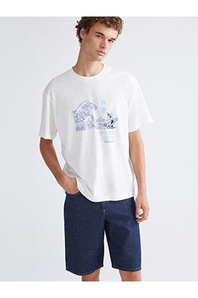 LC Waikiki منتجات فريزن ستور التي لا مثيل لها I تي شيرت رجالي من القطن الممشط...