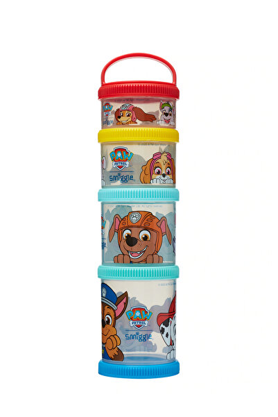 SMIGGLE Paw Patrol Atıştırmalık ve Üst Üste Takılabilir Saklama Kapları