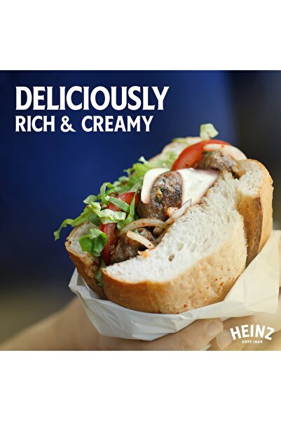 Heinz Incredibly Light Mayonnaise Top Down Squeezy Bottle 225 ml