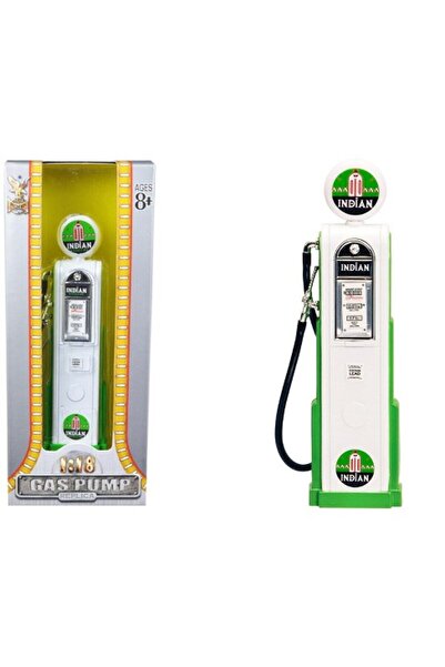 Lucky Die Cast Pompă de combustibil Indian Tip A Road Signature - Model turna...