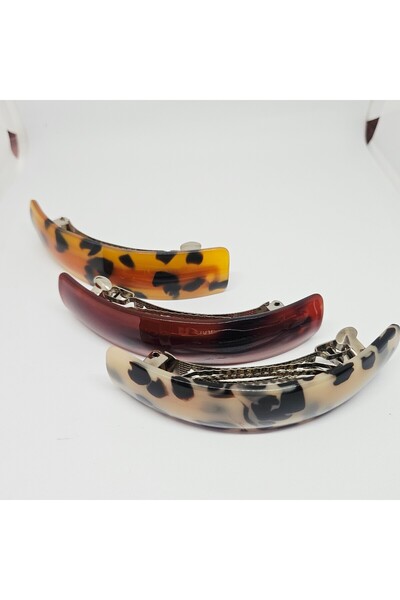 Baliva Leopard Patterned Latch 3 Buckle