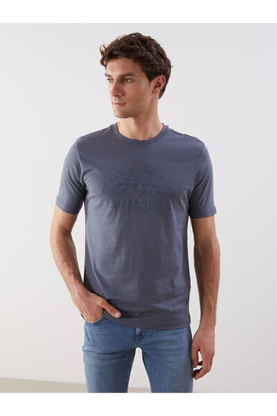 LC Waikiki Esvab • Modern & Distinctive Zero Roba Collar Printed Men's T-Shirt