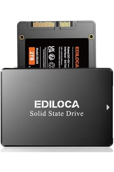 Generic Ediloca ES106 2TB SSD SATA III 6Gb/s 2.5" 3D TLC NAND Flash Internal Hard Drive