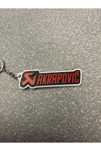 Szdesing Akrapovic Logo Keychain