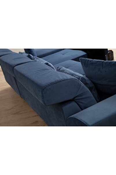 Vivense FRİDO KÖŞE KOLTUK MAVİ, SAĞ KÖŞE