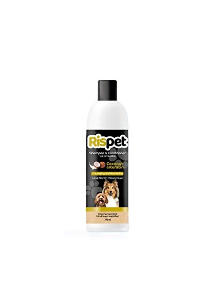 Rispet Șampon și balsam cu keratină vegetală și apă de cocos pentru animale de companie - 370 ml