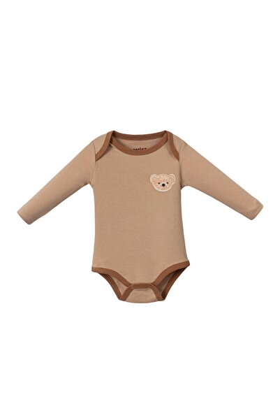 Necix's Lonia Baby Boy Bear Embroidered Bodysuit