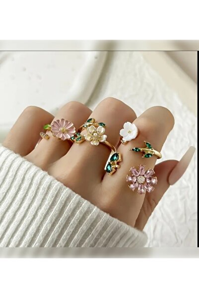 MURASSA BUTİK Bahar Mevsimi Yüzük Seti