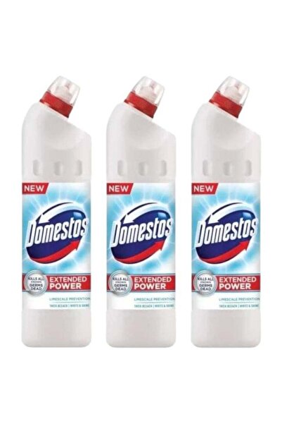 Domestos Bleach White & Shine Cleaning Package, 3 x 750ml