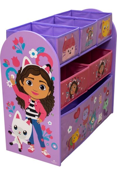Gabby's Dollhouse Dulap organizator, 62,5x29,5x60 cm, multicolor, Gabby's Dol...