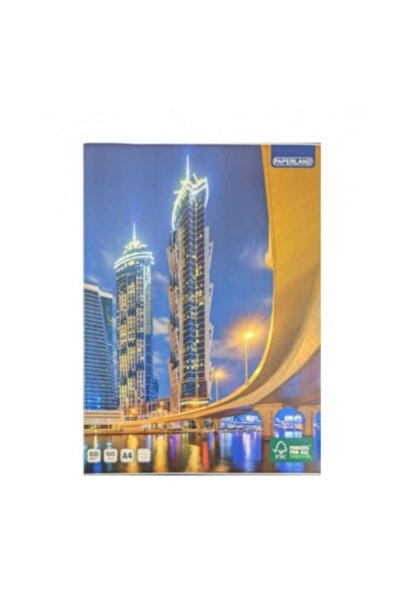 PAPERLAND Set of 5 A4 notebooks, 60 sheets, mathematics, 60G