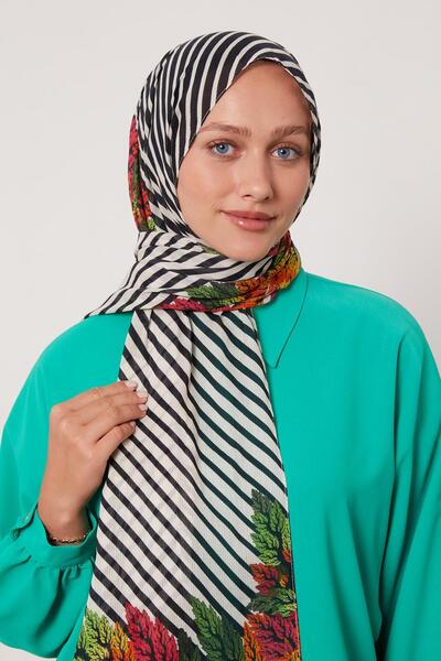 Levidor Fuchsia Pine Pattern Cotton Shawl