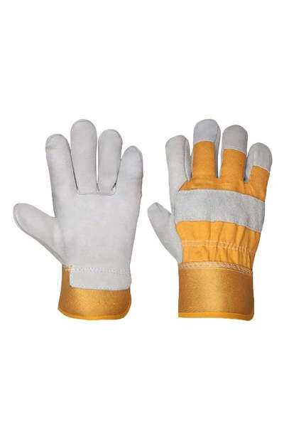 Brillo Welding Gloves from Cowhide Leather, Size 11 - Thermal Protection and Comfort