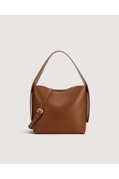 Arkaan Brown leather women's bag