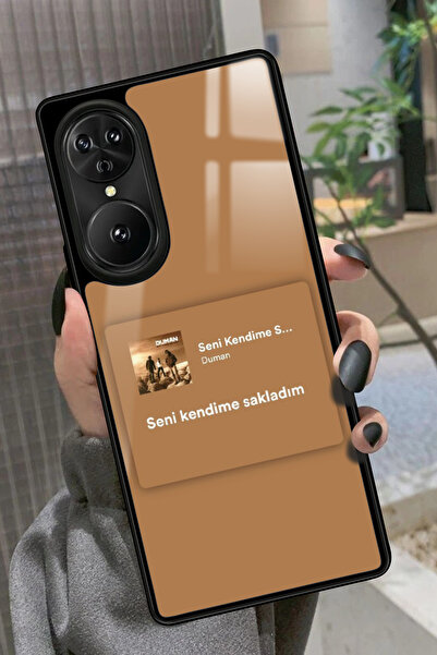 Reeder S19 Max Pro S EDGE Uyumlu Şarkı Sözü Tasarımlı Glossy Premium Kılıf