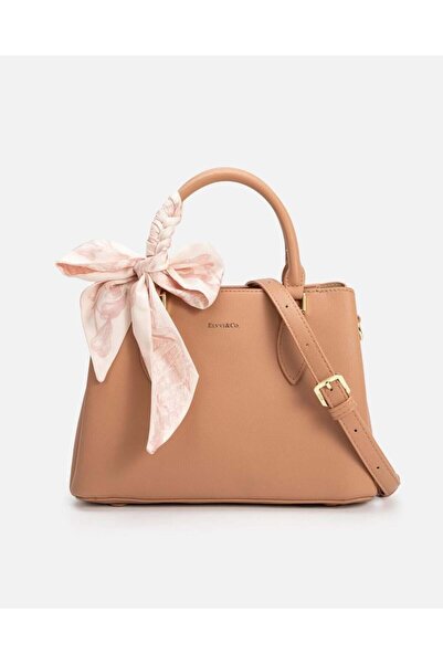 Arkaan شنطة نسائية باللون الوردي