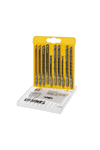 Dewalt SET DE 10 LAMĂ DE FERĂSTRĂU PENTRU LEMN