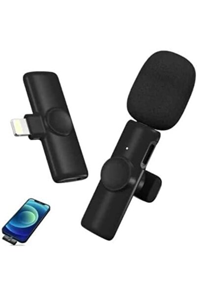 Generic NEW Wireless Microphone Microphone 2 in 1 for iPad YouTube Facebook Live Streaming Vlog Audio Record