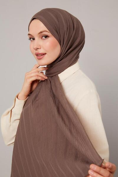 Levidor Anthracite Self-Textured Natural Line Shawl
