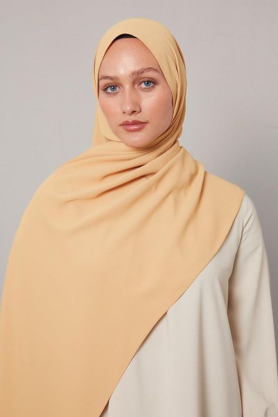 Levidor Mustard Plain Trend Shawl