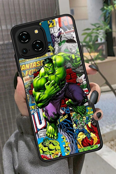 Reeder S23 Pro Max Uyumlu Hulk Tasarımlı Glossy Premium Kılıf