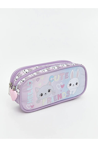 LC Waikiki Lcw Accessories Printed Girl's Pencil Case