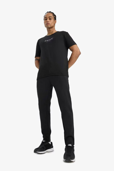 DeFacto Slim Fit Standard Leg Jogger Black Men's Sweatpants S3309Az/Bk81