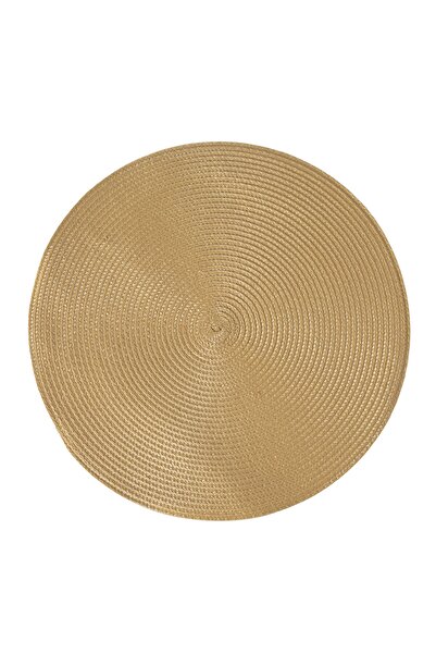 Mudo Home MONOMAT YUVARLAK AMERİKAN SERVİSİ 38 CM HARDAL