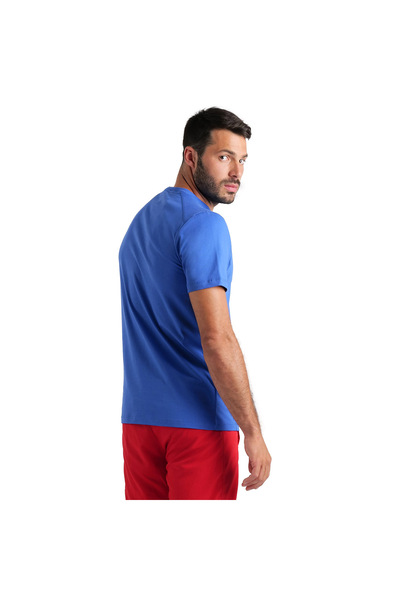 ARENA Team Panel Unisex Blue Casual Style T-Shirt 004899800