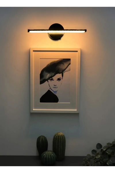 Betül Home Design Modern Dekoratif PİLLİ Led Duvar Aplik Gün Işığı 40 Cm ( 1 ADET )