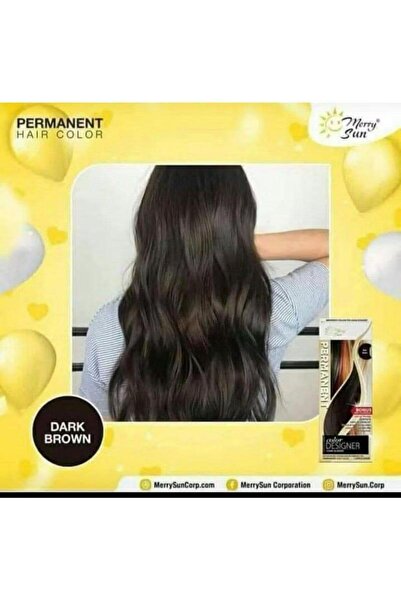 merry sun لون الشعر بني غامق