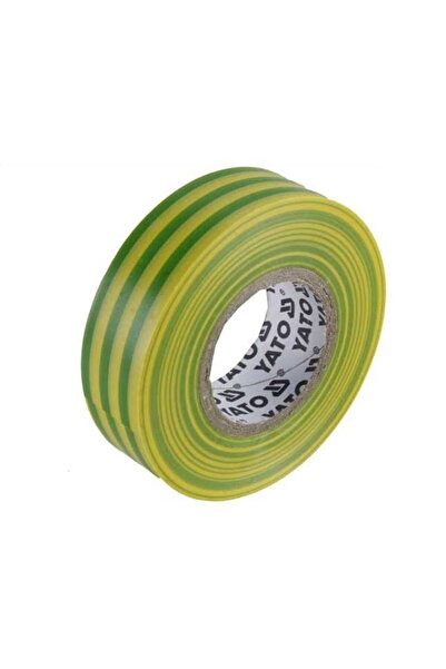 yato BANDĂ IZOLANTĂ ELECTRICĂ 15mm x 20m GALBEN-VERDE