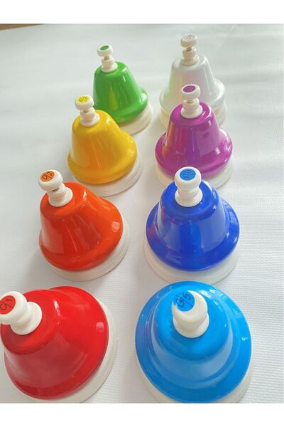 SALVADOR Notalı Masa Zili Seti 8’li Deskbell