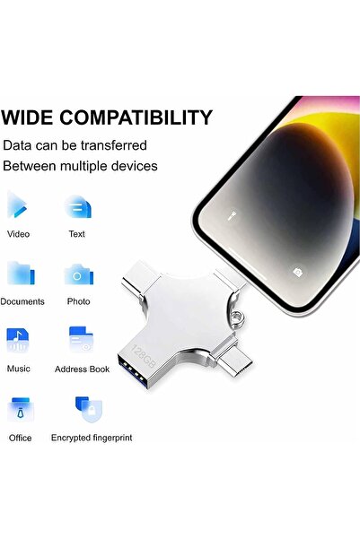 Generic NEW Flash Drive Compatible with iPhone 256GB, USB Memory Stick Photo Stick External Storage Thumb Dr