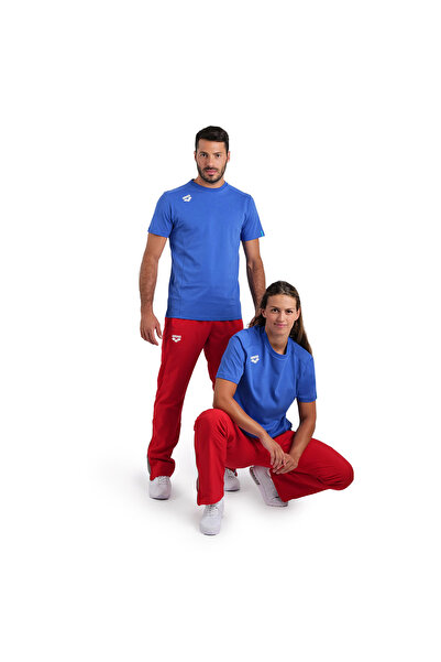 ARENA Μπλουζάκι Team Panel Unisex Μπλε Καθημερινό Στυλ 004899800