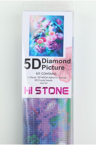 histone Комплект за изработка на бижута с мъниста 40 x 50 Цветя и птици