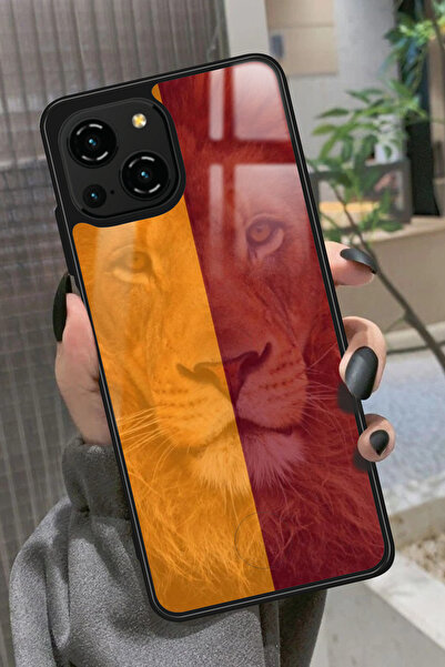 Reeder S23 Pro Max Uyumlu Aslan Tasarımlı Glossy Premium Kılıf