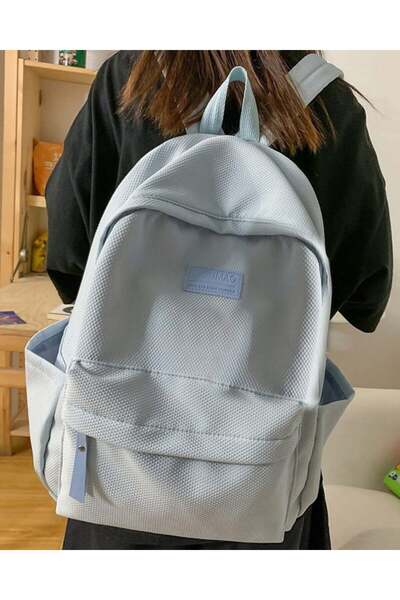 Arkaan Unisex Blue Backpack