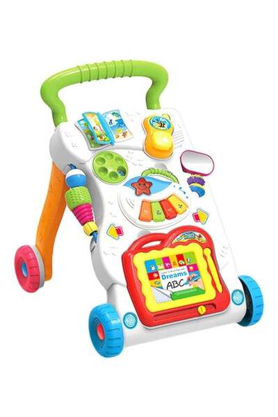 MARAH TOYS مشاية كول بيبي 2 في 1 مع خاصية الدفع من أول خطوة وصوت