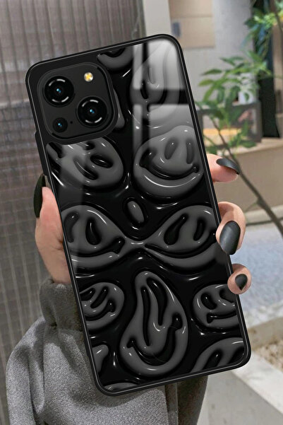 Reeder S23 Pro Max Uyumlu Smile Tasarımlı Glossy Premium Kılıf