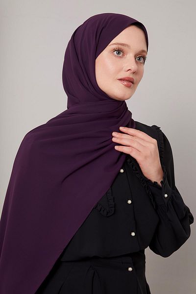 Levidor Plum Plain Trend Shawl