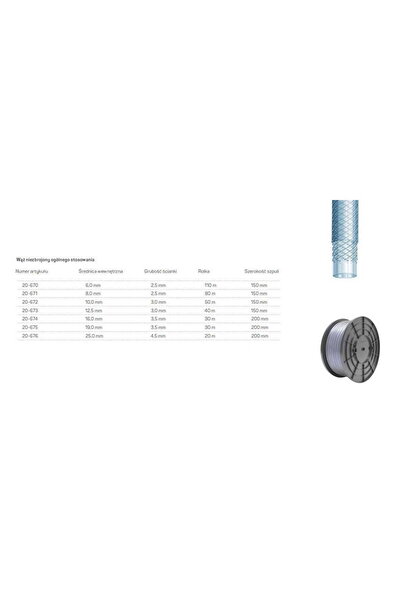 Cellfast FURTUN DE UZ GENERAL RANFORSAT 16.0x3.5 30m PL "B"