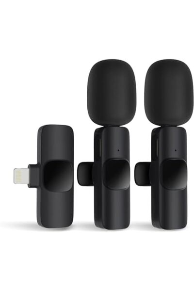 Shopi NEW Wireless microphone for iPhone, iPad, wireless clip-on microphone, recording microphone, wireles