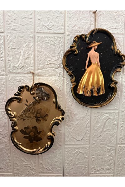 titanbaby Vintage Masalsı İkili Duvar Dekoru