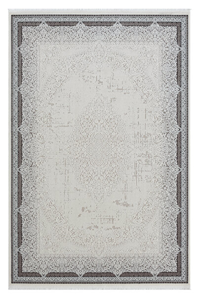 SEYRAN HALI Ahlat Antrasit Halı Yumuşak Dokulu Akrilik Halı Salon Oturma Odas...