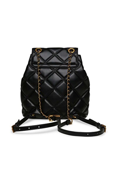 Steve Madden Women's Content Black/Gold Backpack