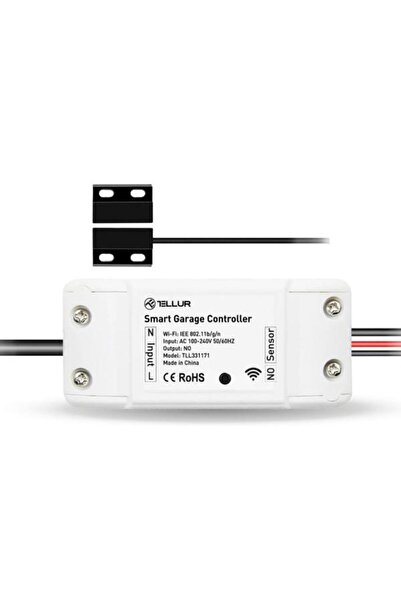 TELLUR Kit control usa garaj WiFi Smart (Alb)